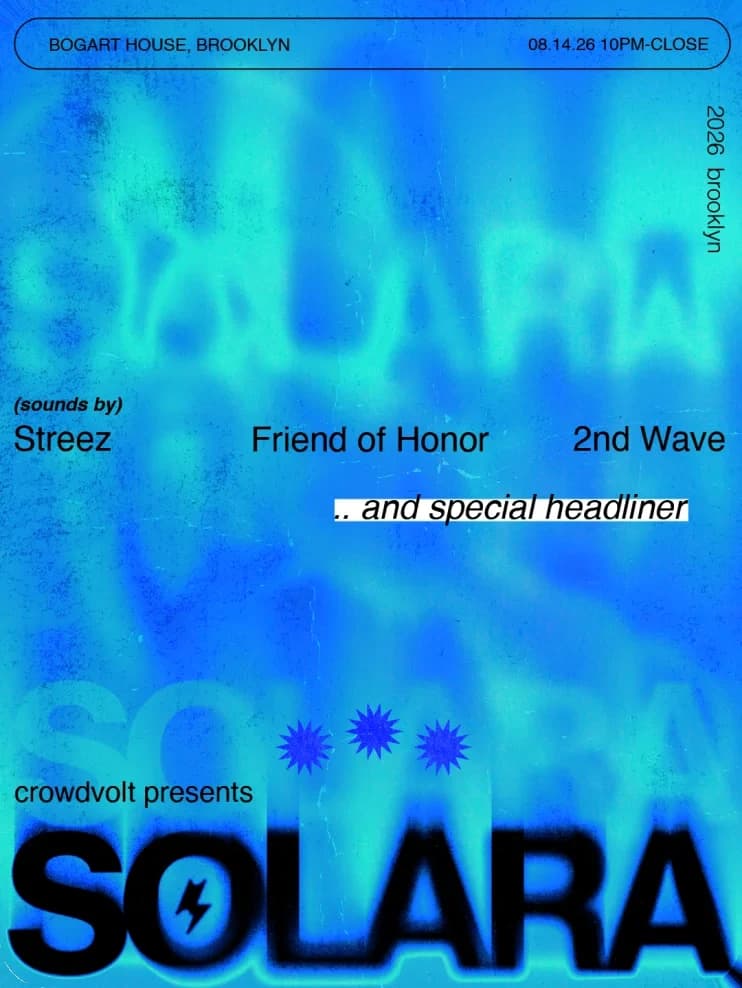 Solara Poster — CrowdVolt Print